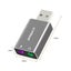 Mbeat Elite Usb to 3.5 Audio and Microphone Adapter - Space Grey Carousel 5