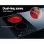 Goslash Picks Devanti Electric Ceramic Cooktop 30cm Kitchen Cooker Cook Top H... Carousel 4