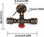 Retro Wall lamp Retro Industrial Steampunk Wall Sconce Carousel 5