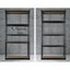 2x1.8m 5-shelves Steel Warehouse Shelving Racking Garage Storage Rack Black Carousel 5