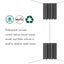 10 20pcs 18x18x30cm Acoustic Soundproof Foam Panel with Tapes Carousel 5