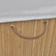 Bamboo Laundry Bin Rectangular Natural Xaxixp Carousel 7