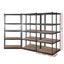 5x1.8m 5-shelves Steel Warehouse Shelving Racking Garage Storage Rack Grey Carousel 2