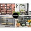5x1.8m 5-shelves Steel Warehouse Shelving Racking Garage Storage Rack Grey Carousel 6