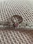 Pink crystal square Sterling silver Royal Essence ring Carousel 9