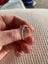Pink crystal square Sterling silver Royal Essence ring Carousel 15