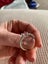Pink crystal square Sterling silver Royal Essence ring Carousel 16