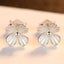 925 Sterling Silver Flower Stud Earrings "Daphne" Carousel 4