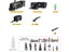 Upgrade Home Kids Train Set Metal Alloy Train Toy With Light And Sound And Carousel 7