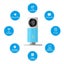 Vibe Geeks Mini Security Smart Camera Smartphone App- Usb Interface Carousel 6