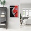 60cmx90cm Fashion Bally Black Frame Canvas Wall Art Carousel 3