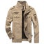 Spring Autumn Men's LightWeight Streetwear Cotton Military Jacket Carousel 1