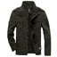 Spring Autumn Men's LightWeight Streetwear Cotton Military Jacket Carousel 4