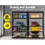 Giantz 2x1.8m Warehouse Shelving Garage Storage Racking Steel Metal Shelves Carousel 3