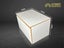 Plywood vanity unit and top and top W750 mm x D500 x H450, recessed handle Carousel 1