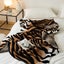 Tiger Pattern Throw Blanket - Extra Warm and Cozy for Winter! Carousel 1