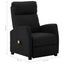 Massage Reclining Chair Black Faux Leather Xnkixt Carousel 2