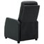 Massage Recliner Dark Grey Fabric Xnknxi Carousel 7