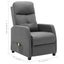 Massage Recliner Light Grey Fabric Xnknxl Carousel 3