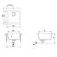 Overmount Kitchen Sink Single Basin Granite Grey Oappol Carousel 2