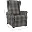 Massage Stand-up Reclining Chair Grey Fabric Txkaio Carousel 2
