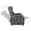 Massage Stand-up Reclining Chair Grey Fabric Txkaio Carousel 4