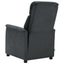 Massage Recliner Dark Grey Faux Suede Leather Xnkiit Carousel 8