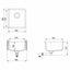 Granite Kitchen Sink Single Basin Black Oappxk Carousel 3