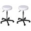 Office Stools 2 Pcs White 35.5x98 Cm Faux Leather Xiioip Carousel 1