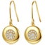 18K Gold Dangle Earrings "Lyla" Carousel 1