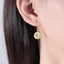 18K Gold Dangle Earrings "Lyla" Carousel 2