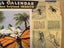 VINTAGE CALENDAR: Savings Calendar of Native Insects / NZ Savings Committee 1958 Carousel 3