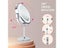 8 Inch Makeup Mirror With LED 3 Color Lights 5X7X10X Magnification Double Sided Carousel 6