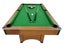 7ft Pool Table with Balls & Cues - Indoor Eight Ball Table - Wood / Green Carousel 6