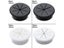 Desktop Cable Organizer Wire Hole Cover Cord Grommets Office Furniture Cable Carousel 7