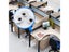50mm 60mm 80mm PC Computer Desk With Plastic Grommet Cable Hole Cover Carousel 5