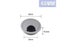 50mm 60mm 80mm PC Computer Desk With Plastic Grommet Cable Hole Cover Carousel 1