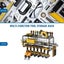 Brand New Ute Van Tool Box Cabinets Rack Holder Shelves Storage *Hot Sale* Carousel 6