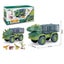 Tyrannosaurus Transport Cars Playset Carousel 6