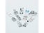4/11pcs Sewing Machine Presser Foot Feet Kit Set With Box Brother Singer Janom Carousel 6