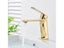 FMHJFISD Golden Polishing Basin Faucet Deck Moutend Single Handle Single Hole Carousel 5