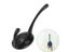 1pcs Wall-mounted Hook With 2 Screws Retro Simple Black Aluminum Alloy Hook Carousel 2