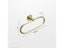 Brushed Gold Aluminum Bathroom Towel Holder Wall Mounted Towel Holder Round Carousel 6