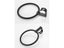 Matte Black Bathroom Towel Holder Space Aluminium Towel Ring Wall Mounted Carousel 7