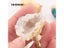Natural Rough Stone Color Crystal Brass Kitchen Drawer Door Knob Smile Face Carousel 7