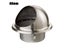 Air Vent Grille Stainless Steel Round Bull Nosed External Extractor Wall Vent Carousel 5