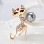 Purrfect Ten Brooch - A Cute Gift For The Cat Lover In Your Life! Carousel 1