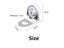 20Pcs Glass Shelf Brackets Suction Support Studs Pegs 5mm Shelves Fixed Cabinet Carousel 3