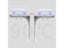 20Pcs Glass Shelf Brackets Suction Support Studs Pegs 5mm Shelves Fixed Cabinet Carousel 6
