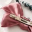 Chiaki Oversized Clip-On Bow - Single - Satin, Hair Clip, Bows, Cute, School ... Carousel 3